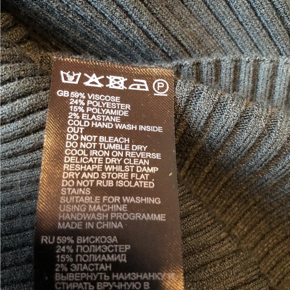 NWT Reiss Madison Dress MIDI Dark Green UK Size L - Picture 11 of 16